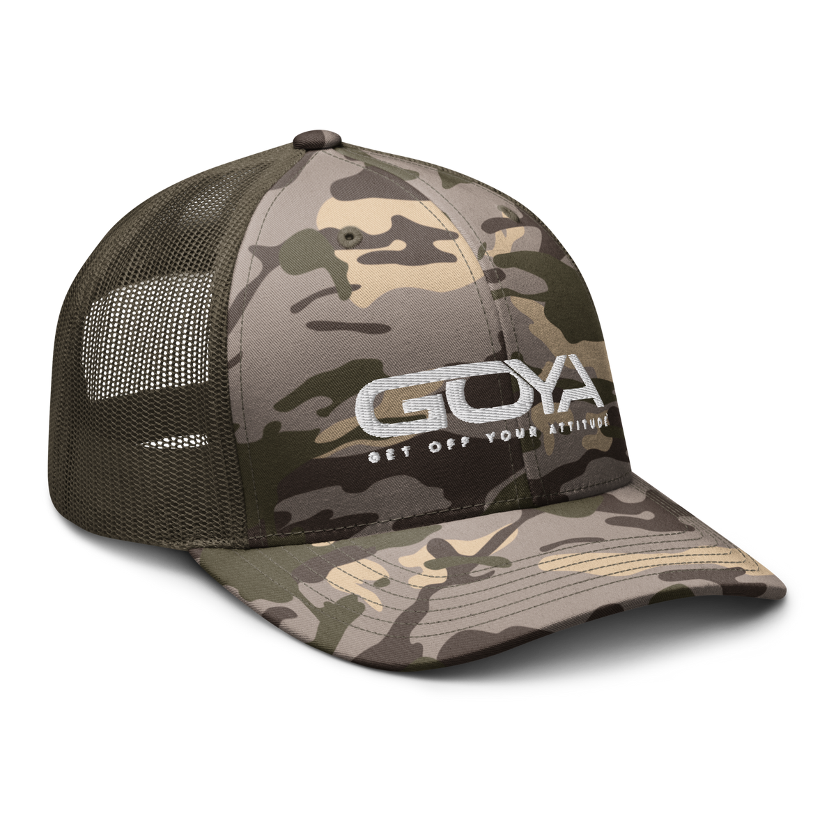 Transform Your Outdoor Adventures with the New GOYA Camouflage Trucker Hat
