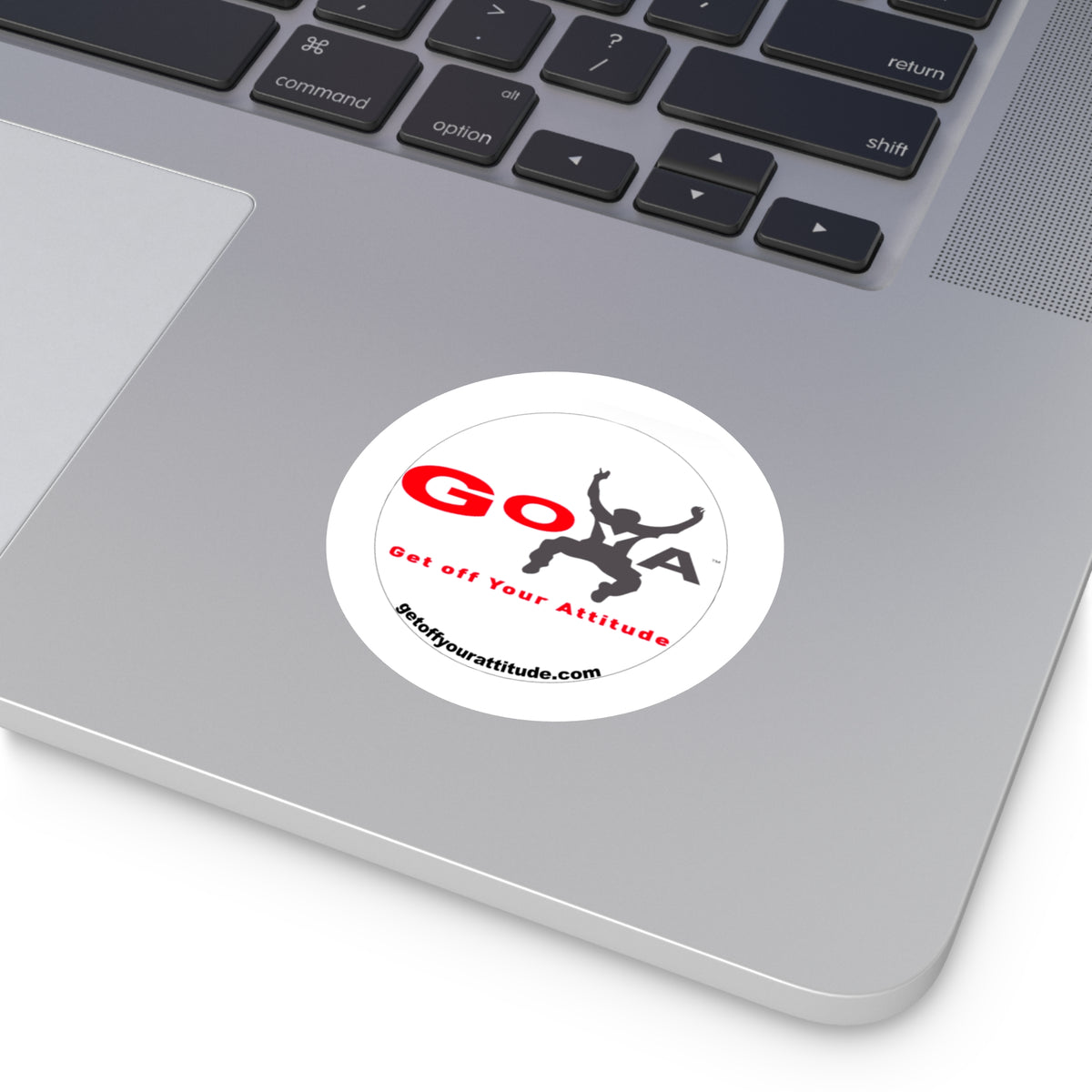 Get Off Your Attitude Sticker - A Bold Expression for Your Gear