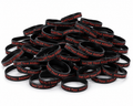 Get Off Your Attitude Wristband (Charcoal and Red) 50 Pack
