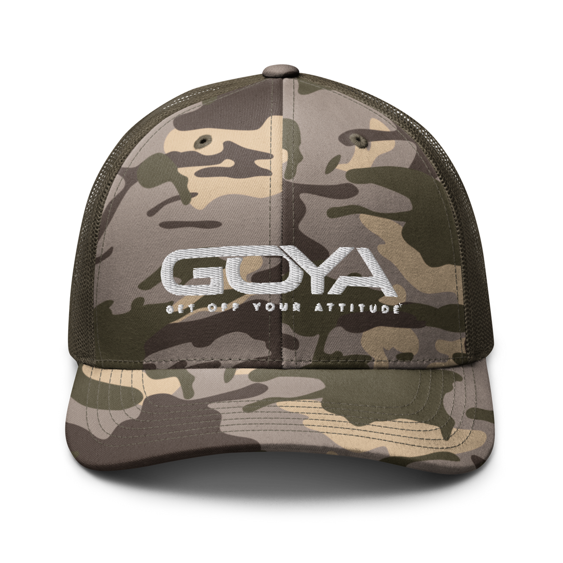 Transform Your Outdoor Adventures with the New GOYA Camouflage Trucker Hat