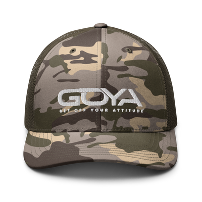 New GOYA Camouflage Trucker Hat