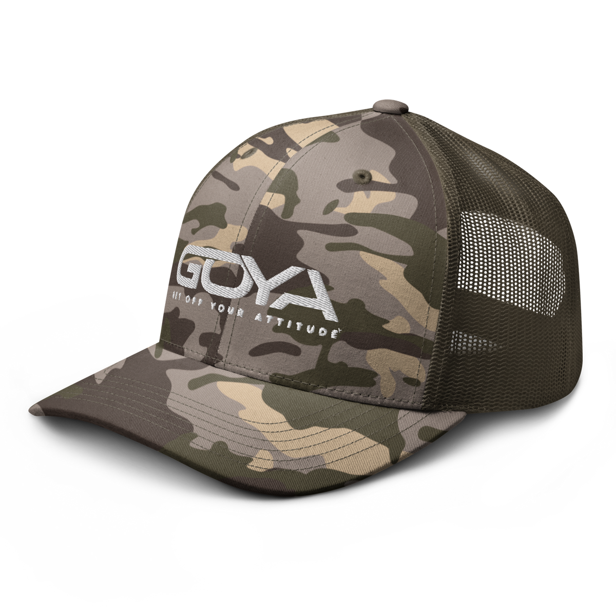 Transform Your Outdoor Adventures with the New GOYA Camouflage Trucker Hat