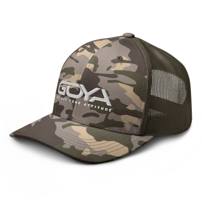 Transform Your Outdoor Adventures with the New GOYA Camouflage Trucker Hat
